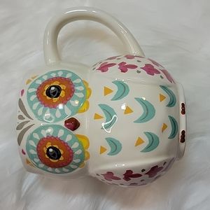 Be Happy Owl Mug